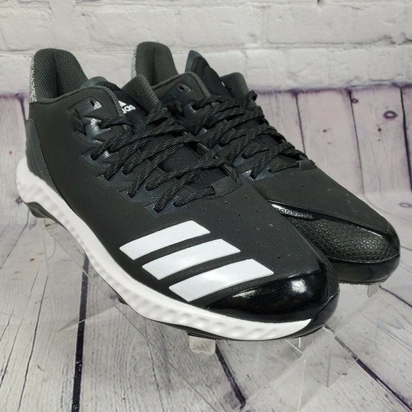 Adidas Men's Black Icon Bounce Baseball Cleats